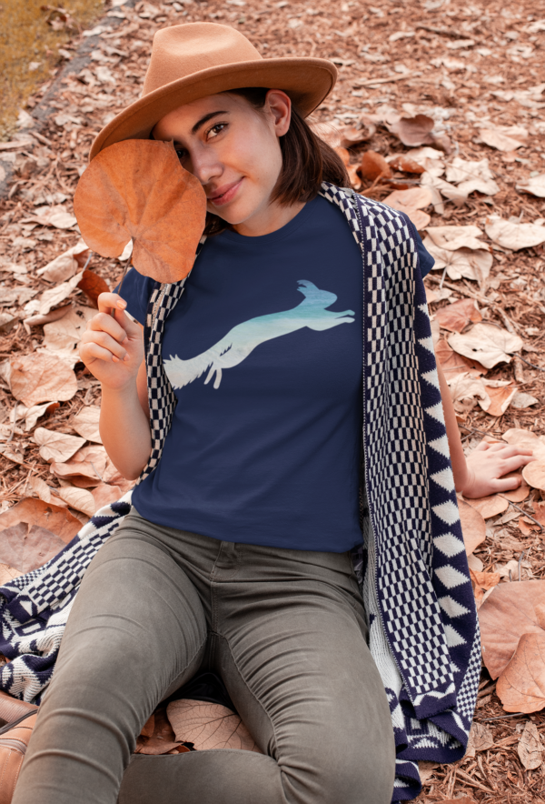Damen T-Shirt "Eichhörnchen am Strand": Originelles Geschenk für Natur-Fans - Ladies Premium Shirt