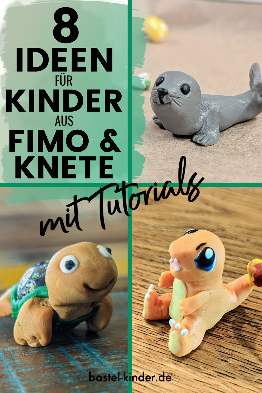 Die 8 bezauberndsten Ideen mit Fimo und Knete für Kinder