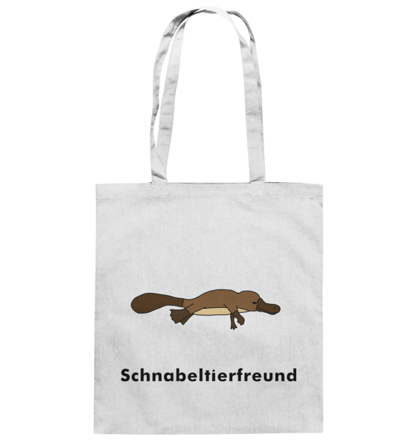 Stofftasche "Schnabeltierfreund": Originelles Geschenk für große und kleine Schnabeltier-Fans - Baumwolltasche
