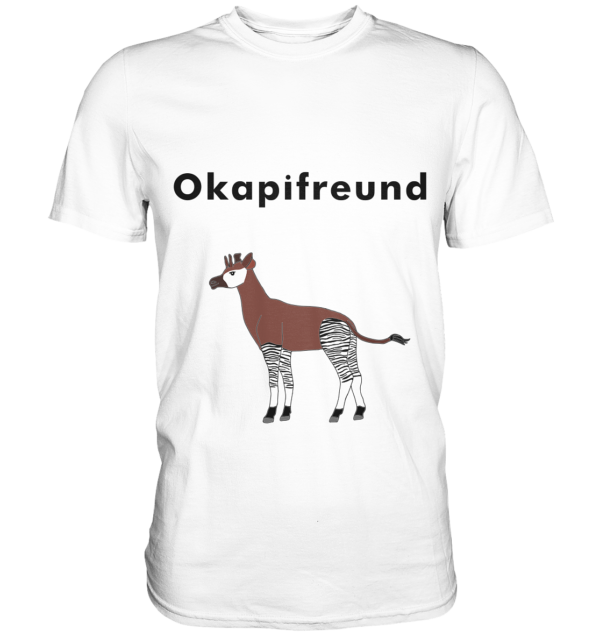 T-Shirt "Okapifreund": Einzigartiges Geschenk für große Okapi-Fans - Herren Classic Shirt