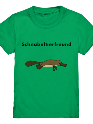 Kinder T-Shirt "Schnabeltierfreund": Originelles Geschenk für kleine Schnabeltier-Fans - Kids Premium Shirt