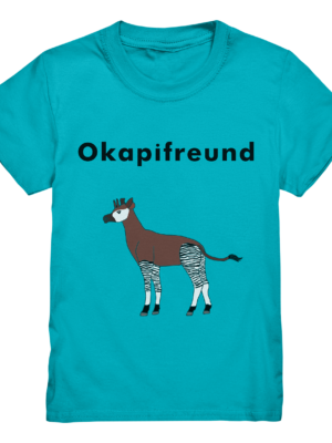 Kinder T-Shirt "Okapifreund": Einzigartiges Geschenk für kleine Okapi-Fans - Kids Premium Shirt