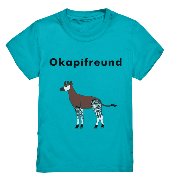 Kinder T-Shirt "Okapifreund": Einzigartiges Geschenk für kleine Okapi-Fans - Kids Premium Shirt