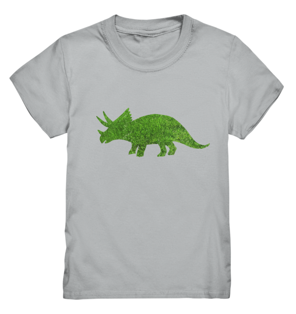 Kinder T-Shirt "Triceratops auf der Wiese": Individuelles Design für kleine Dinosaurier-Freunde - Kids Premium Shirt