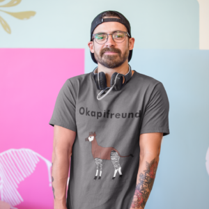 T-Shirt "Okapifreund": Einzigartiges Geschenk für große Okapi-Fans - Herren Classic Shirt