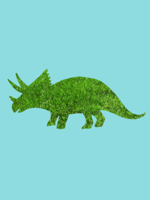 Triceratops auf der Wiese