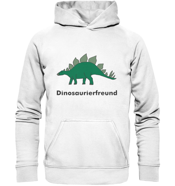 Herren Kapuzenpullover “Dinosaurierfreund”: Einzigartiges Geschenk für große Dinosaurier-Fans (Motiv: Stegosaurus) – Basic Unisex Hoodie