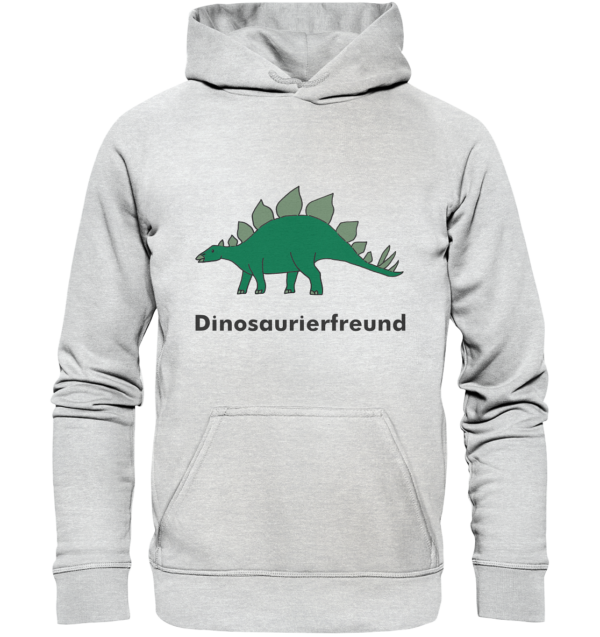 Kinder Kapuzenpullover “Dinosaurierfreund”: Einzigartiges Geschenk für kleine Dinosaurier-Fans (Motiv: Stegosaurus) – Kids Premium Hoodie