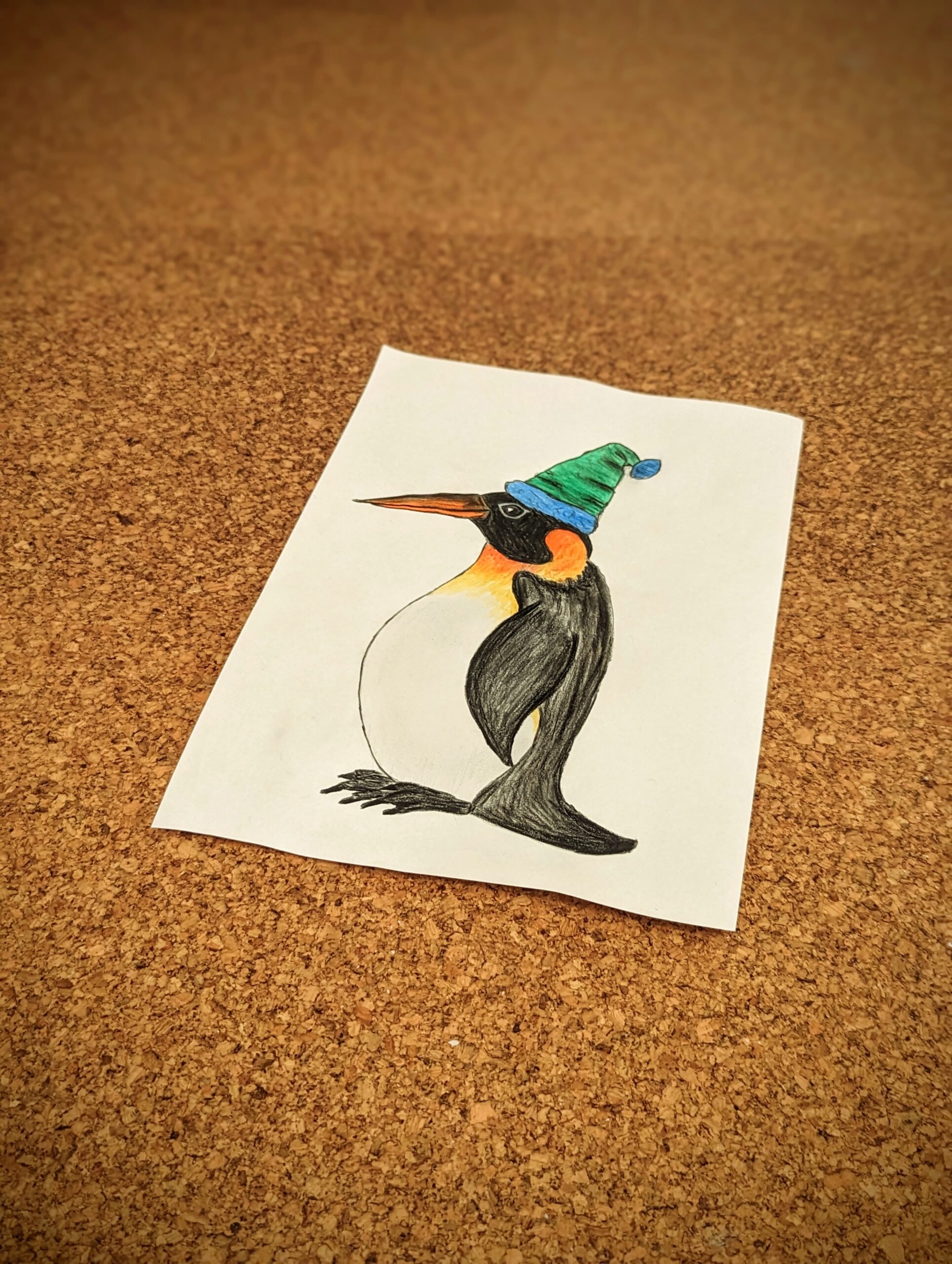 Pinguin mit kuscheliger Wollmütze: Zauberhaftes Design aus Köln am Rhein -  Tasse - Green Lourie