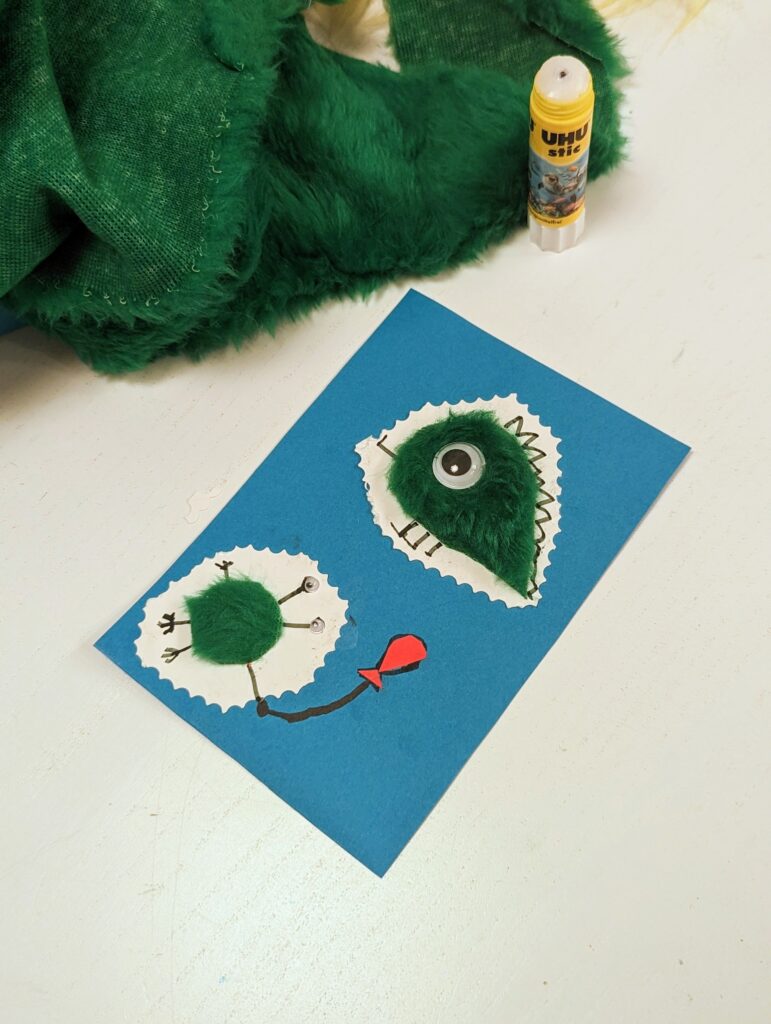 3 Schritte: Kuschelige Monster einfach basteln als originelle Einladung zum Kindergeburtstag 154 5 Schritte: Kuschelige Monster einfach basteln als originelle Einladung zum Kindergeburtstag