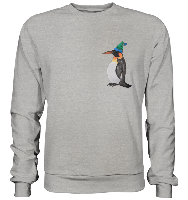 Pinguin mit kuscheliger Wollmütze: Zauberhaftes Design aus Köln am Rhein - Sweatshirt / Pullover